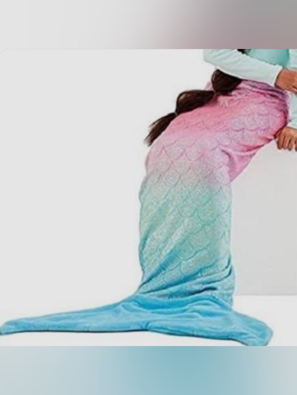 Justice Mermaid tail blanket